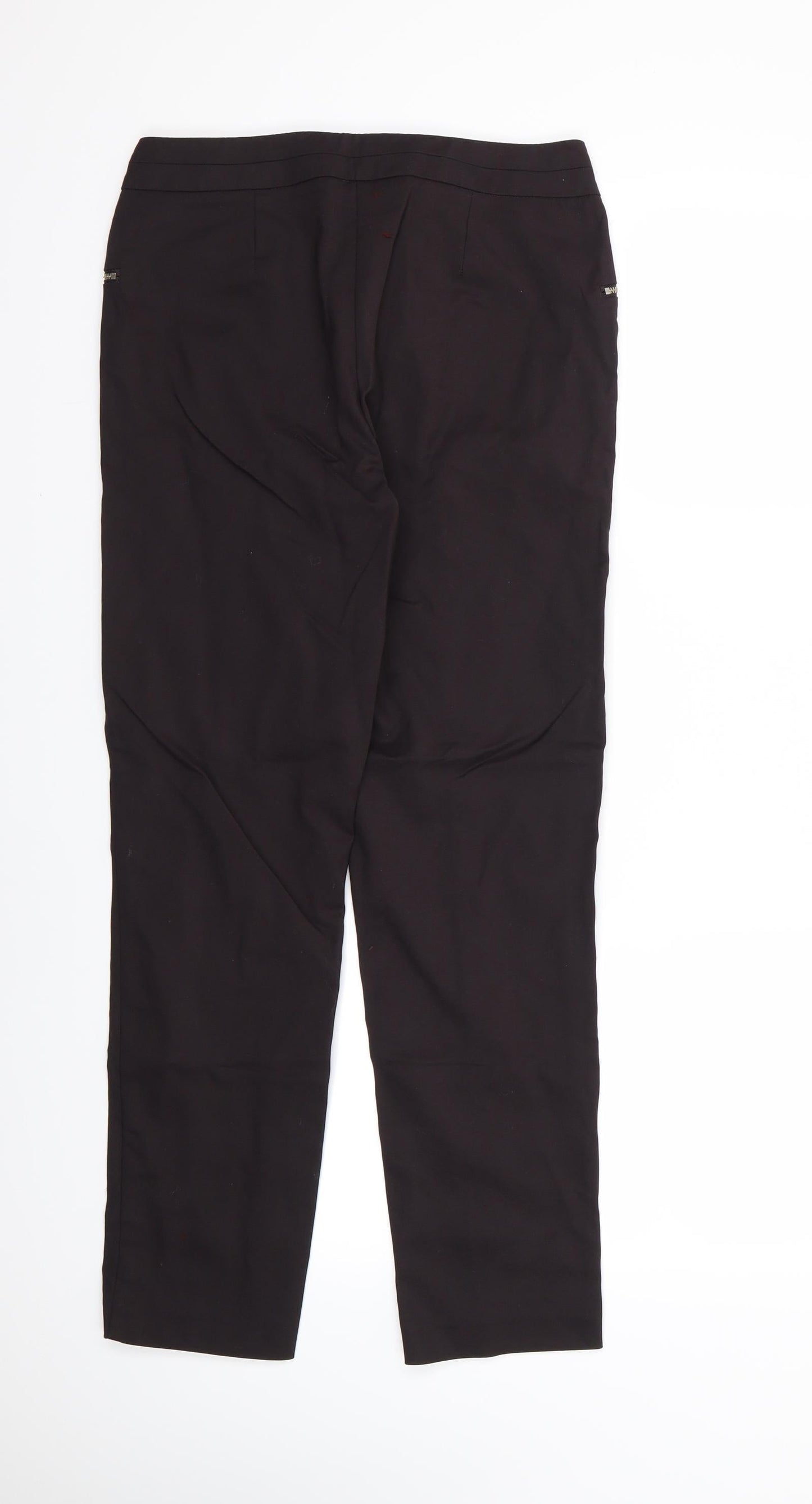 F&F Womens Brown   Trousers  Size 8 L26 in