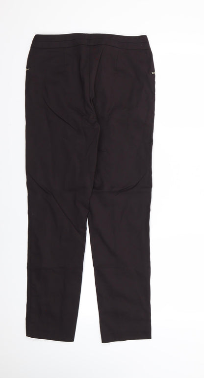 F&F Womens Brown   Trousers  Size 8 L26 in