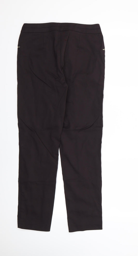 F&F Womens Brown   Trousers  Size 8 L26 in