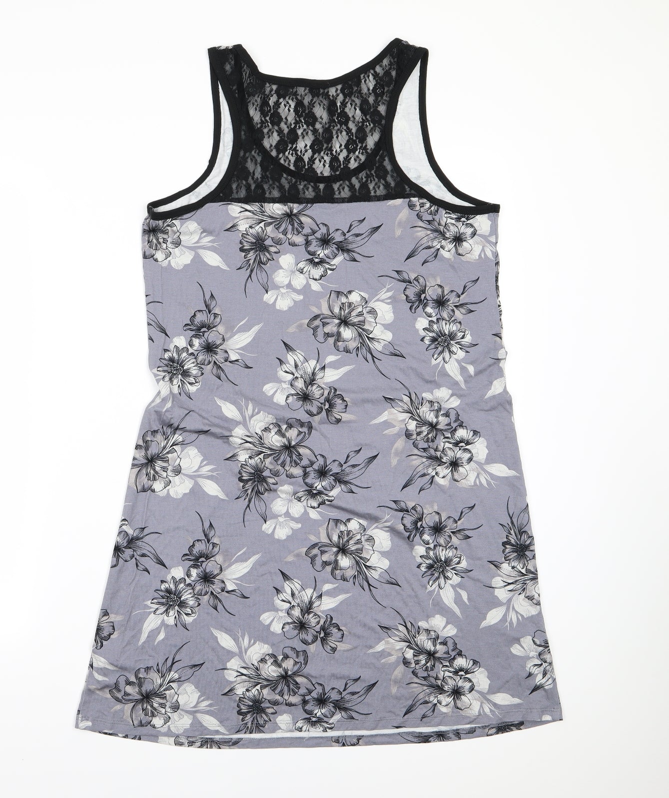 George Womens Grey Floral    Size 12