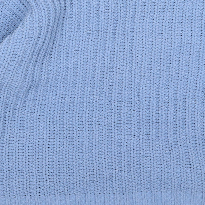 F&F Womens Blue  Knit Pullover Jumper Size 10