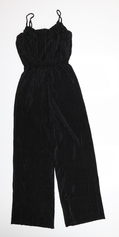 FOREVER 21 Womens Black   Jumpsuit One-Piece Size S L29 in