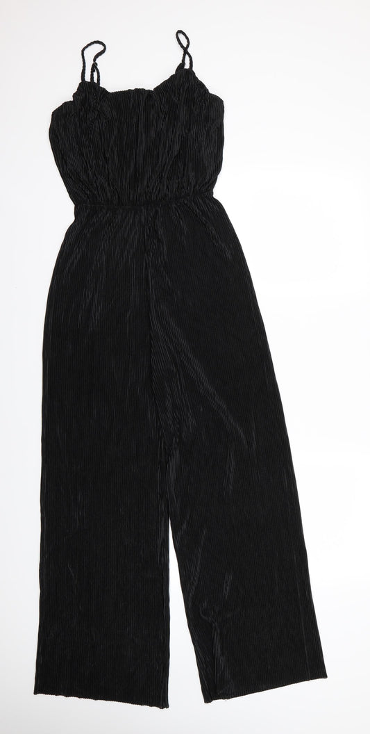 FOREVER 21 Womens Black   Jumpsuit One-Piece Size S L29 in