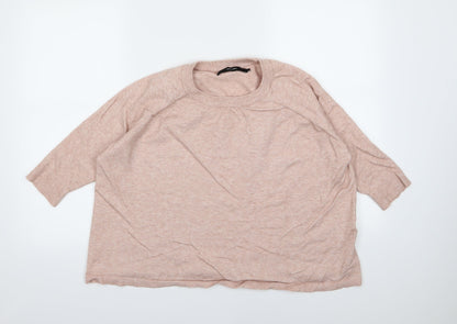 Vero Moda Womens Pink  Knit Pullover Jumper Size S