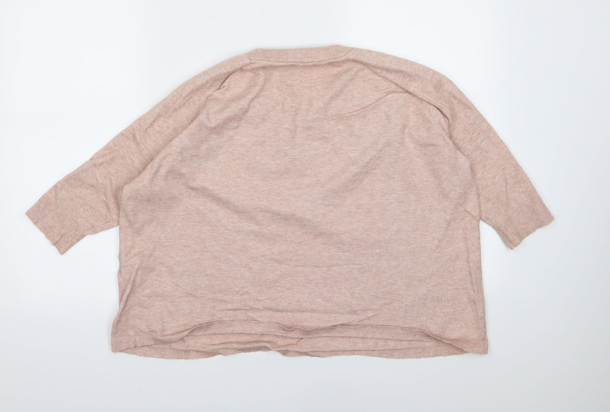 Vero Moda Womens Pink  Knit Pullover Jumper Size S