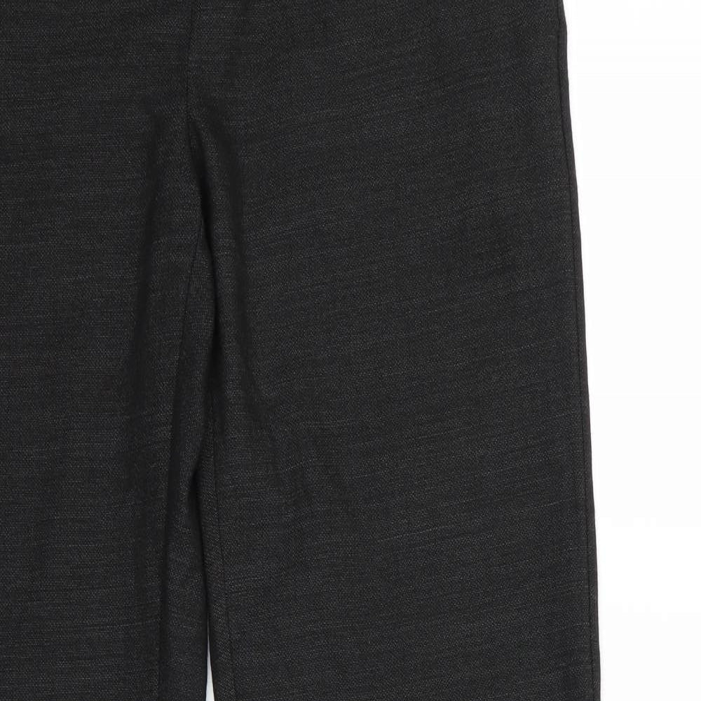 Monsoon Womens Grey  Rayon Dress Pants Trousers Size 12 L31 in