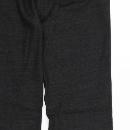 Monsoon Womens Grey  Rayon Dress Pants Trousers Size 12 L31 in
