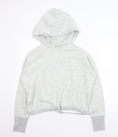 Atmosphere Womens Grey   Pullover Hoodie Size S