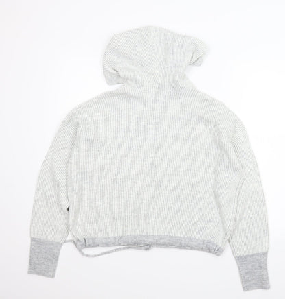 Atmosphere Womens Grey   Pullover Hoodie Size S