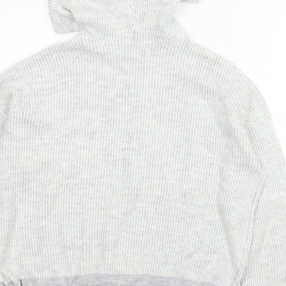 Atmosphere Womens Grey   Pullover Hoodie Size S