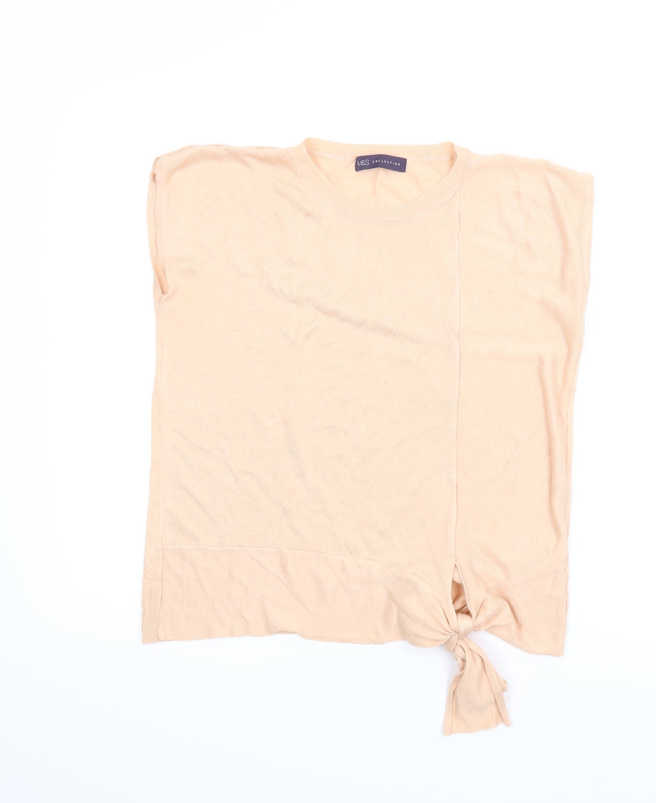 M&S Womens Pink   Basic Blouse Size 12