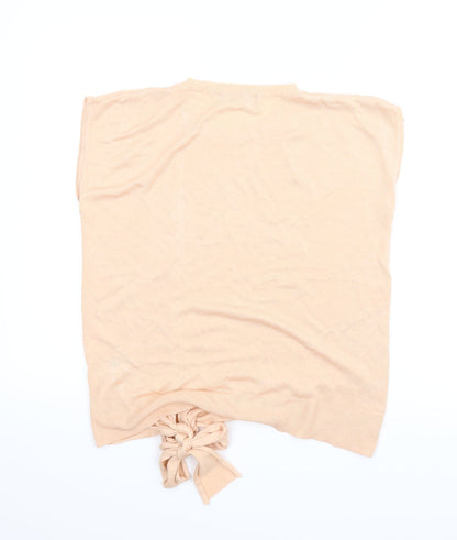 M&S Womens Pink   Basic Blouse Size 12