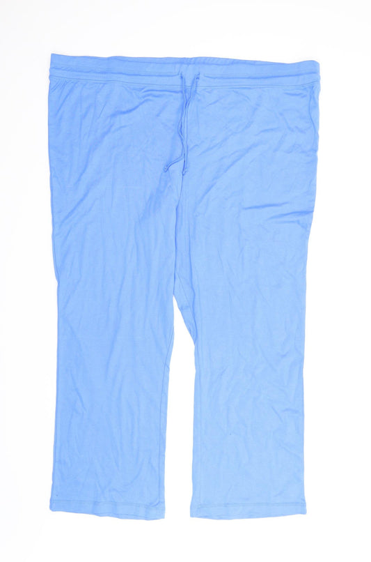 Being Casual Womens Blue   Sweatpants Trousers Size 30 L27 in
