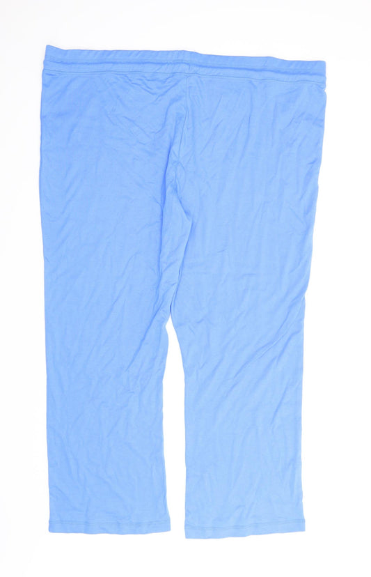 Being Casual Womens Blue   Sweatpants Trousers Size 30 L27 in