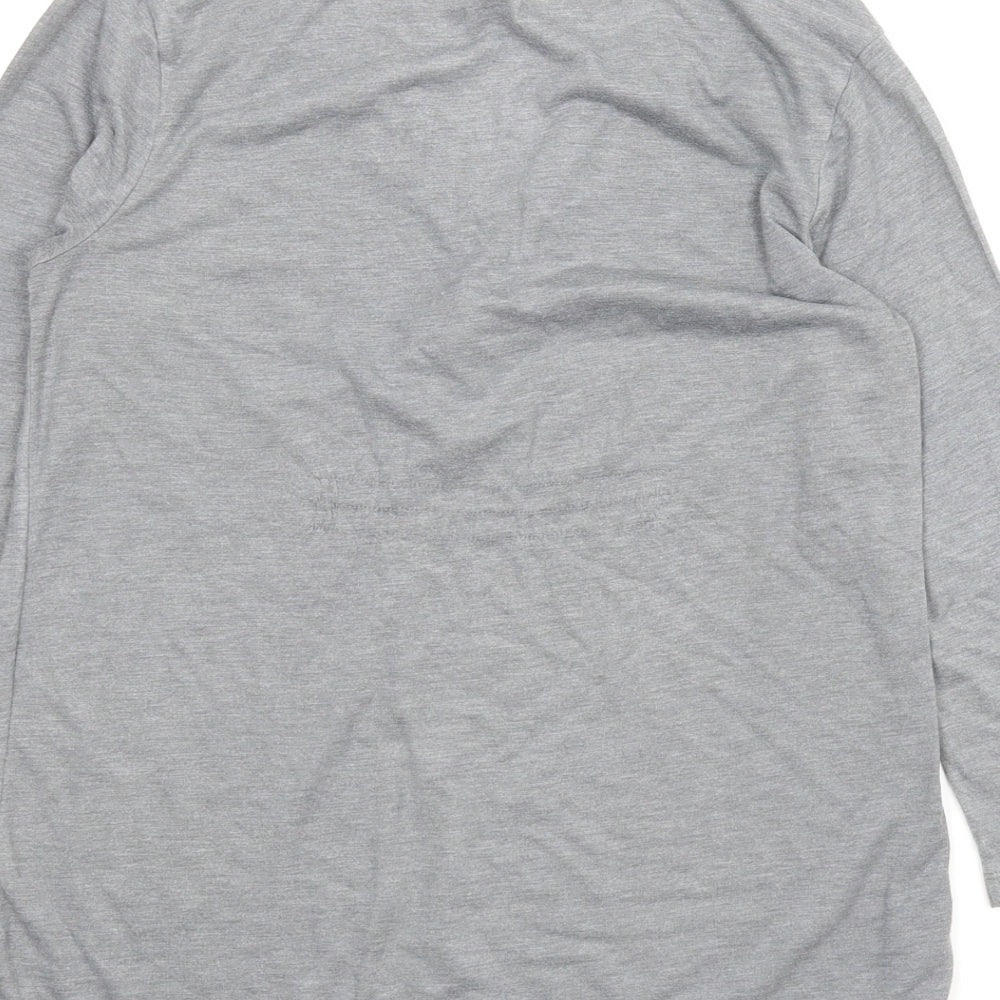 Womens UK Size S Gap Grey Basic Blouse