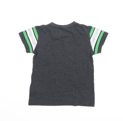 NEXT Boys Black   Jersey T-Shirt Size 5 Years