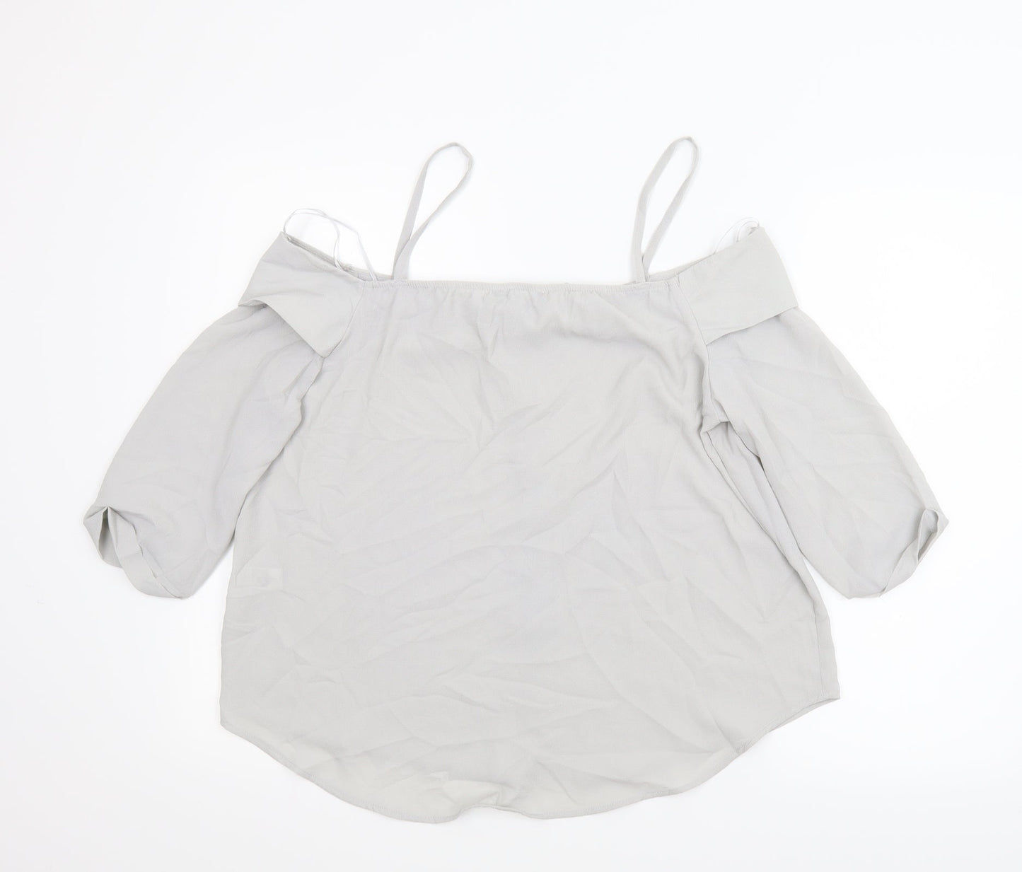 Select Womens Grey   Camisole Blouse Size 14