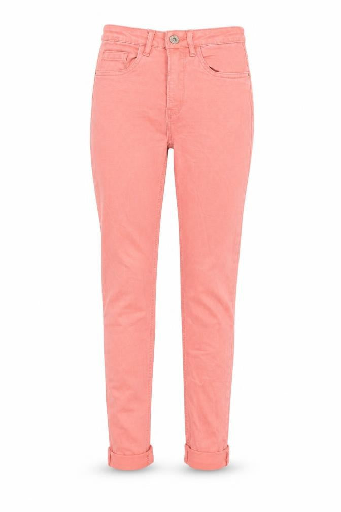 Womens UK Size XS Queen Hearts Regular Fit Skinny Pink Jeans