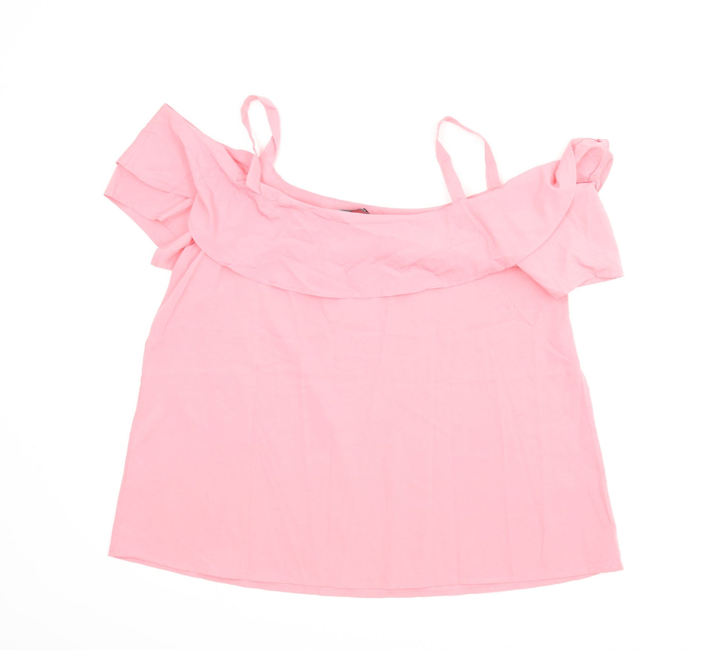 Womens UK Size 16 BeYou Pink Camisole Blouse