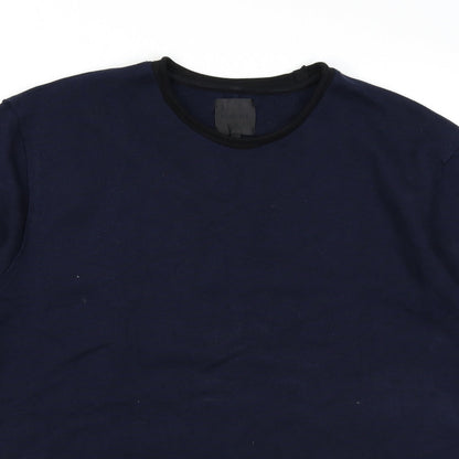 Mennace Mens Blue    T-Shirt Size M