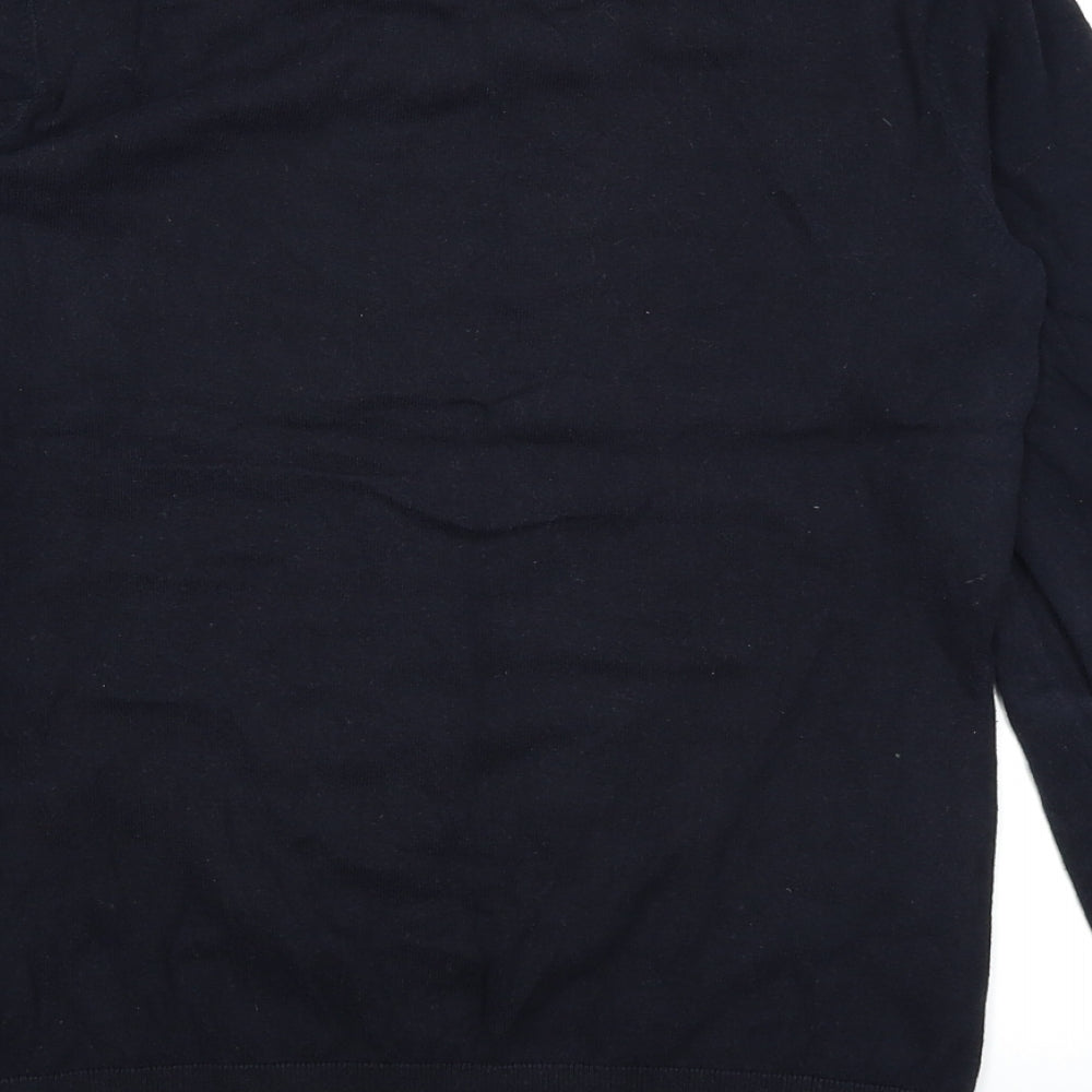 Burton Mens Blue Striped  Pullover Jumper Size S