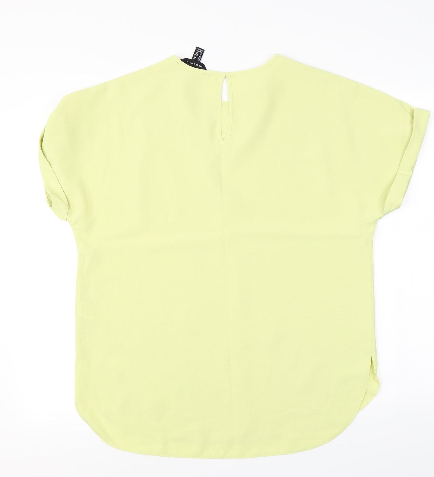 Womens UK Size 12 New Look Green Basic Blouse