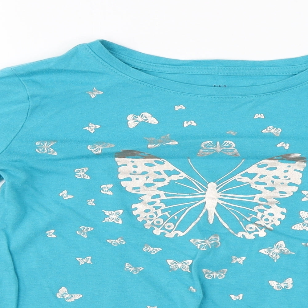 Gap  Girls Blue   Basic T-Shirt Size S