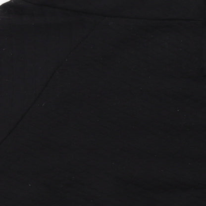 H&M  Womens Black   A-Line Skirt Size S