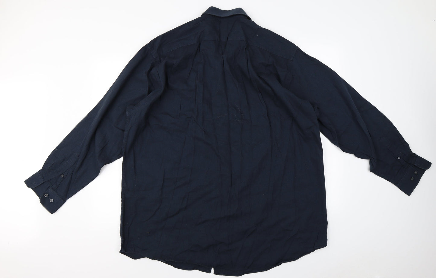 Mens UK Size XL laine taylor Blue  Button-Up Long Sleeve Casual Shirt