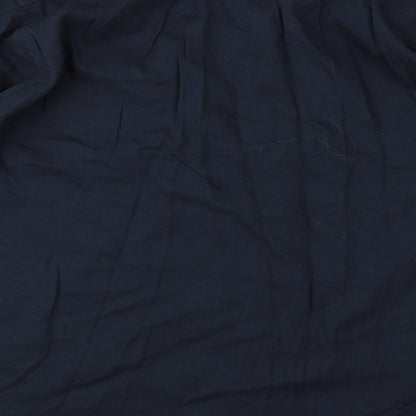Mens UK Size XL laine taylor Blue  Button-Up Long Sleeve Casual Shirt