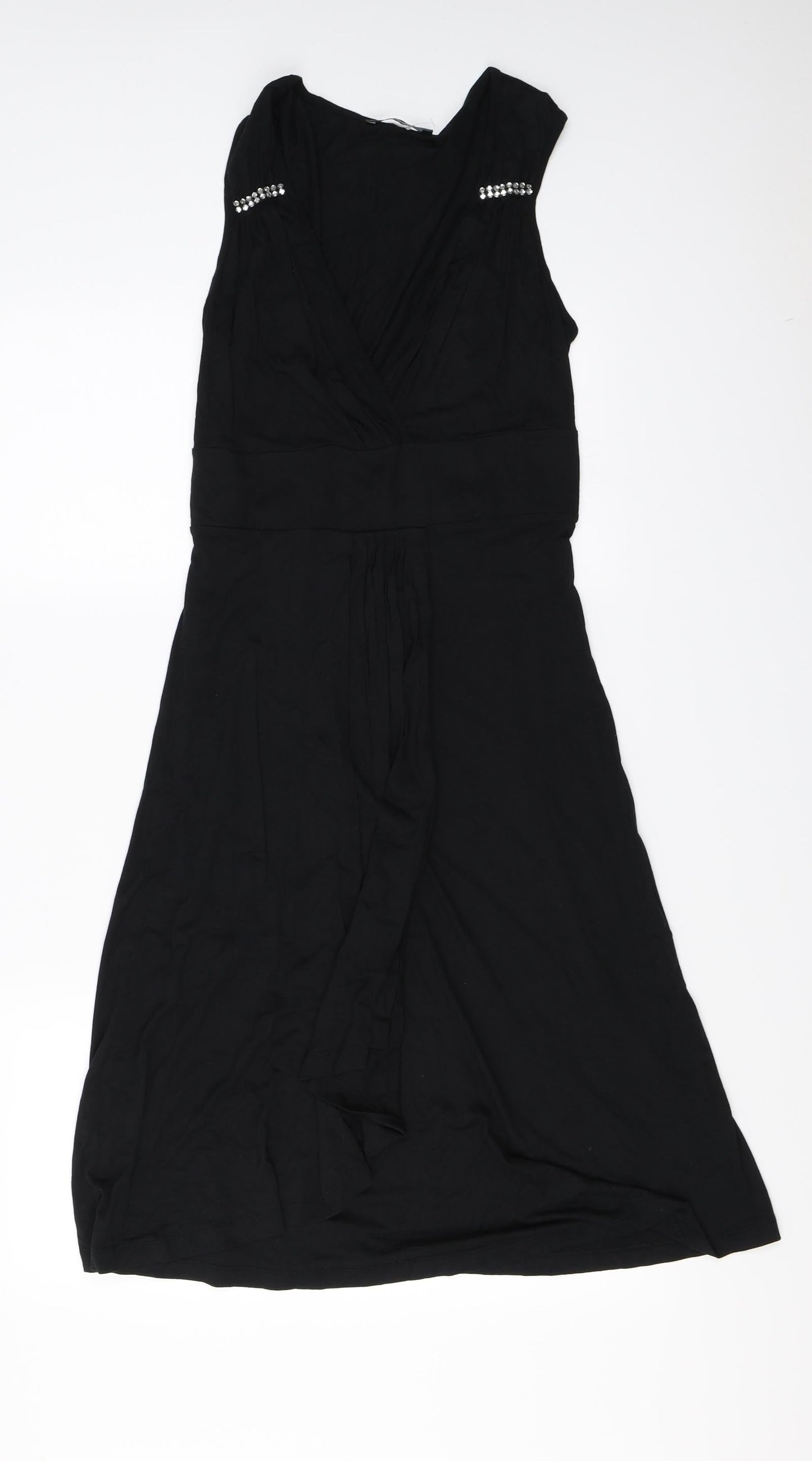 George Womens Black   A-Line  Size 10