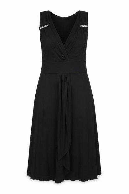 George Womens Black   A-Line  Size 10