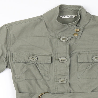 George  Womens Green   Jacket Coat Size 10