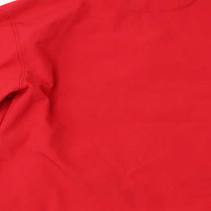 Mens UK Size L Uneek Red Jacket