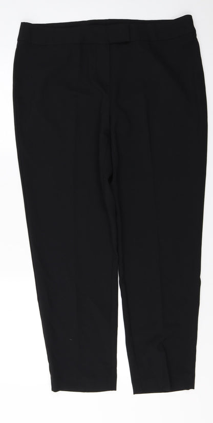 George  Womens Black   Trousers  Size 16 L26 in