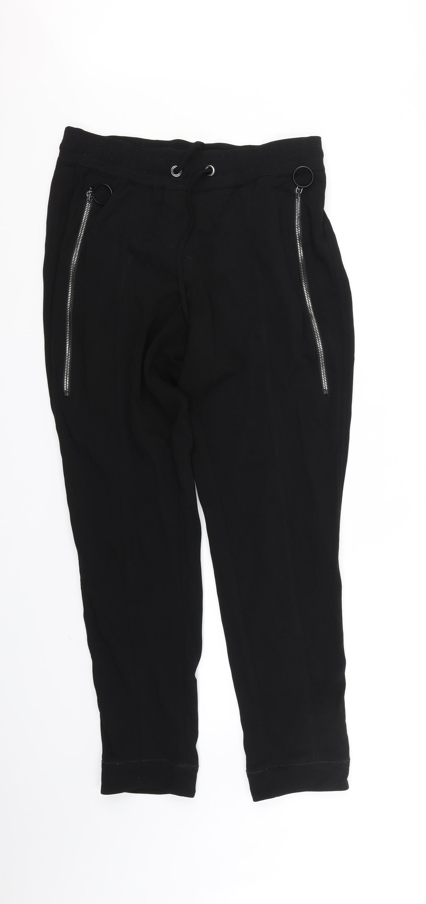 Womens UK Size 30 in Betty Barclay Regular Fit Jogger Black Trousers