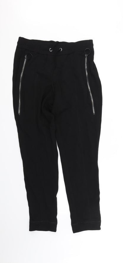 Womens UK Size 30 in Betty Barclay Regular Fit Jogger Black Trousers