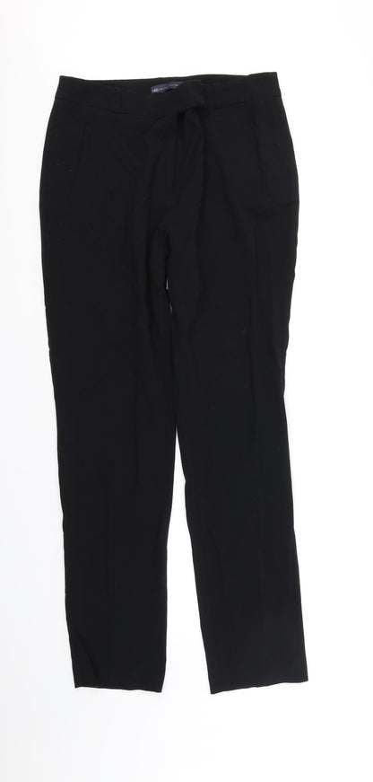 Womens UK Size 12 Marks and Spencer Regular Fit  Black Trousers
