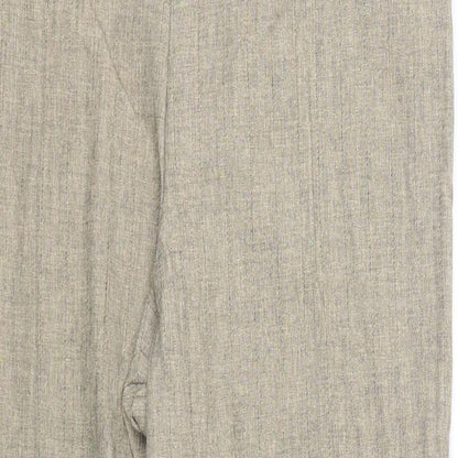 Womens UK Size 18 Marks and Spencer Regular Fit  Beige Trousers
