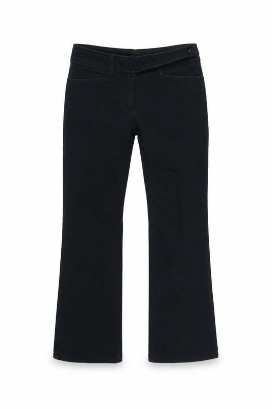 Womens UK Size 8 Autograph Regular Fit  Black Trousers