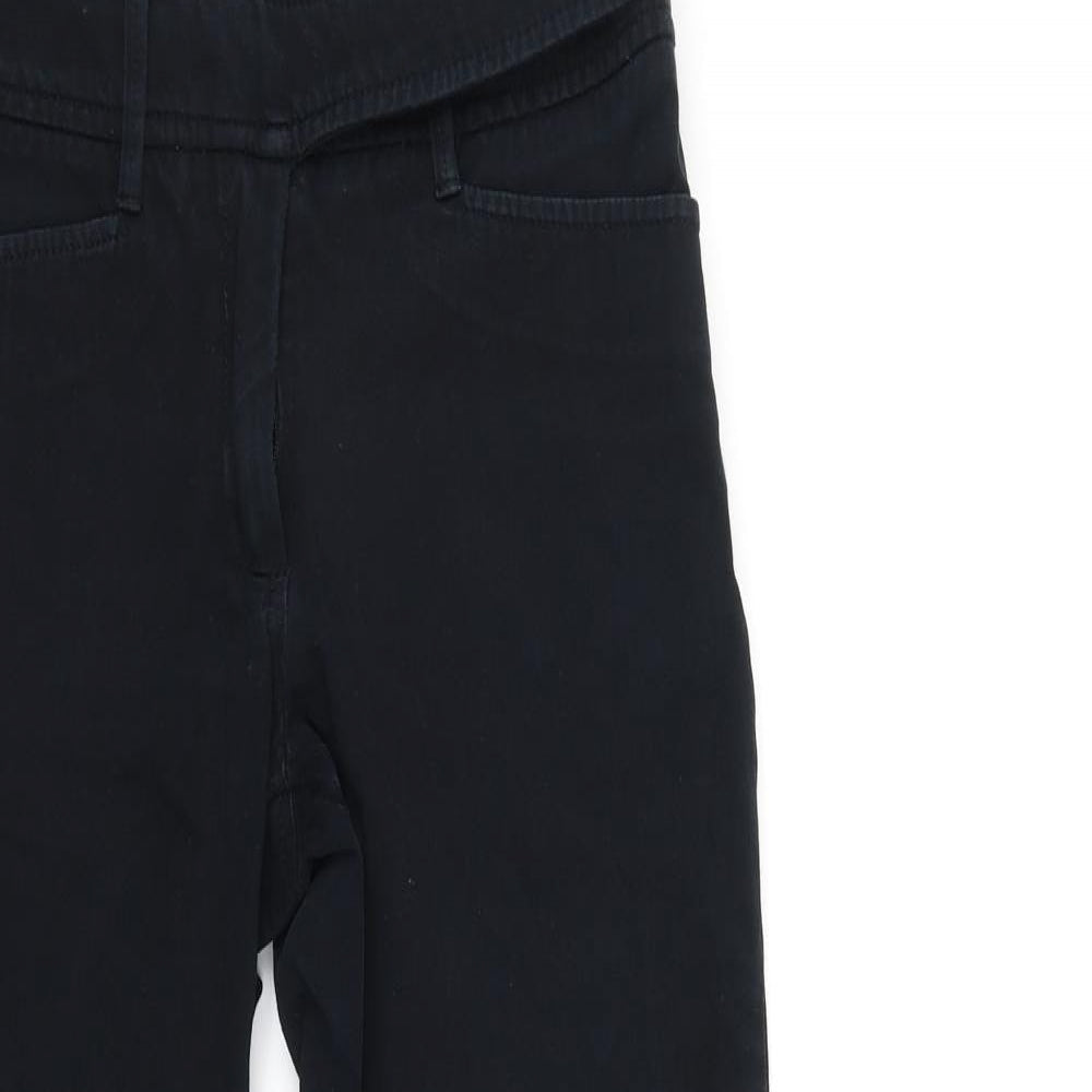 Autograph Womens Black   Trousers  Size 8 L29 in