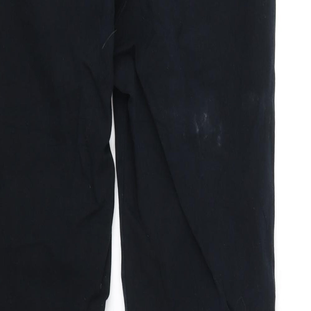 Autograph Womens Black   Trousers  Size 8 L29 in
