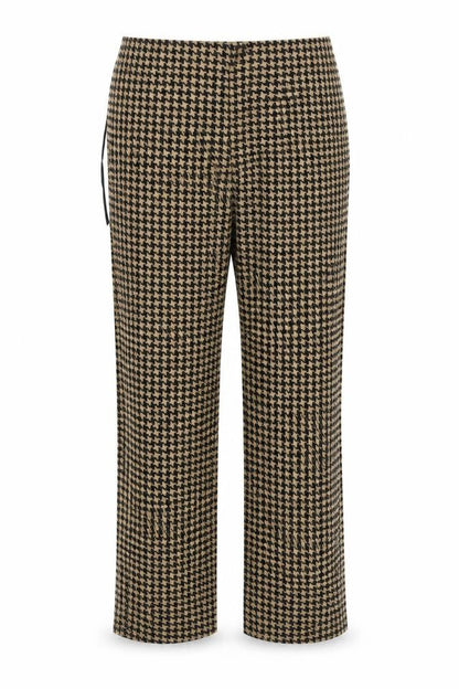 Emory Park Womens Gold Geometric  Trousers  Size M L30 in