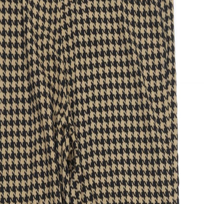 Emory Park Womens Gold Geometric  Trousers  Size M L30 in