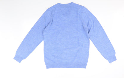 Marks and Spencer Mens Blue   Pullover Jumper Size M