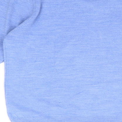Marks and Spencer Mens Blue   Pullover Jumper Size M