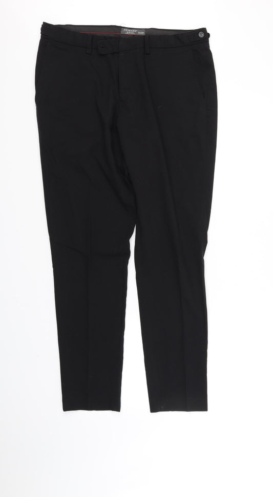 Primark Womens Black   Trousers  Size 34 in L32 in