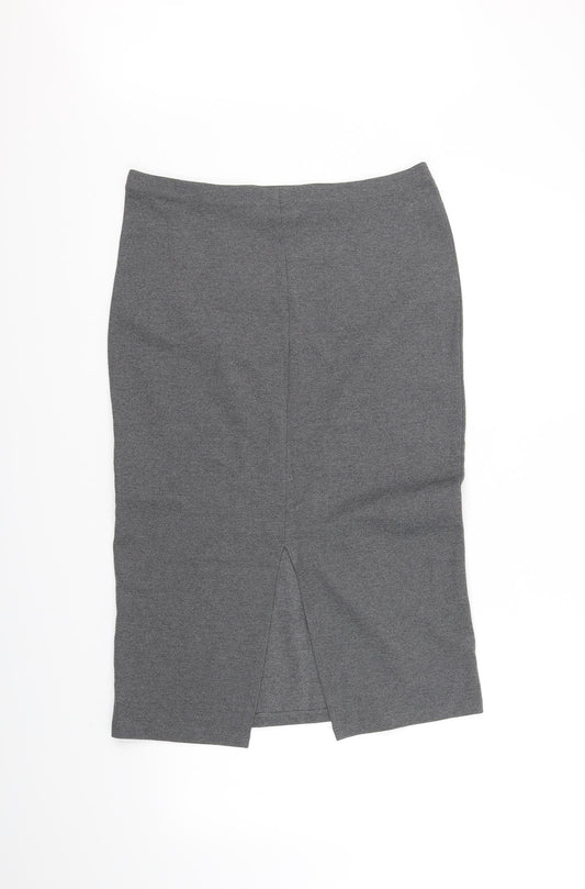 H&M Womens Grey   Mini Skirt Size M