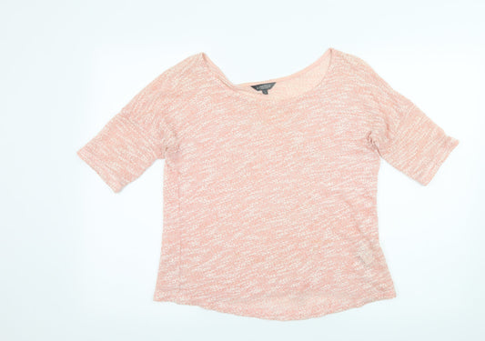 Womens UK Size 10 Limited Collection Pink Basic T-Shirt