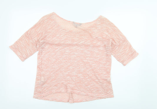 Womens UK Size 10 Limited Collection Pink Basic T-Shirt